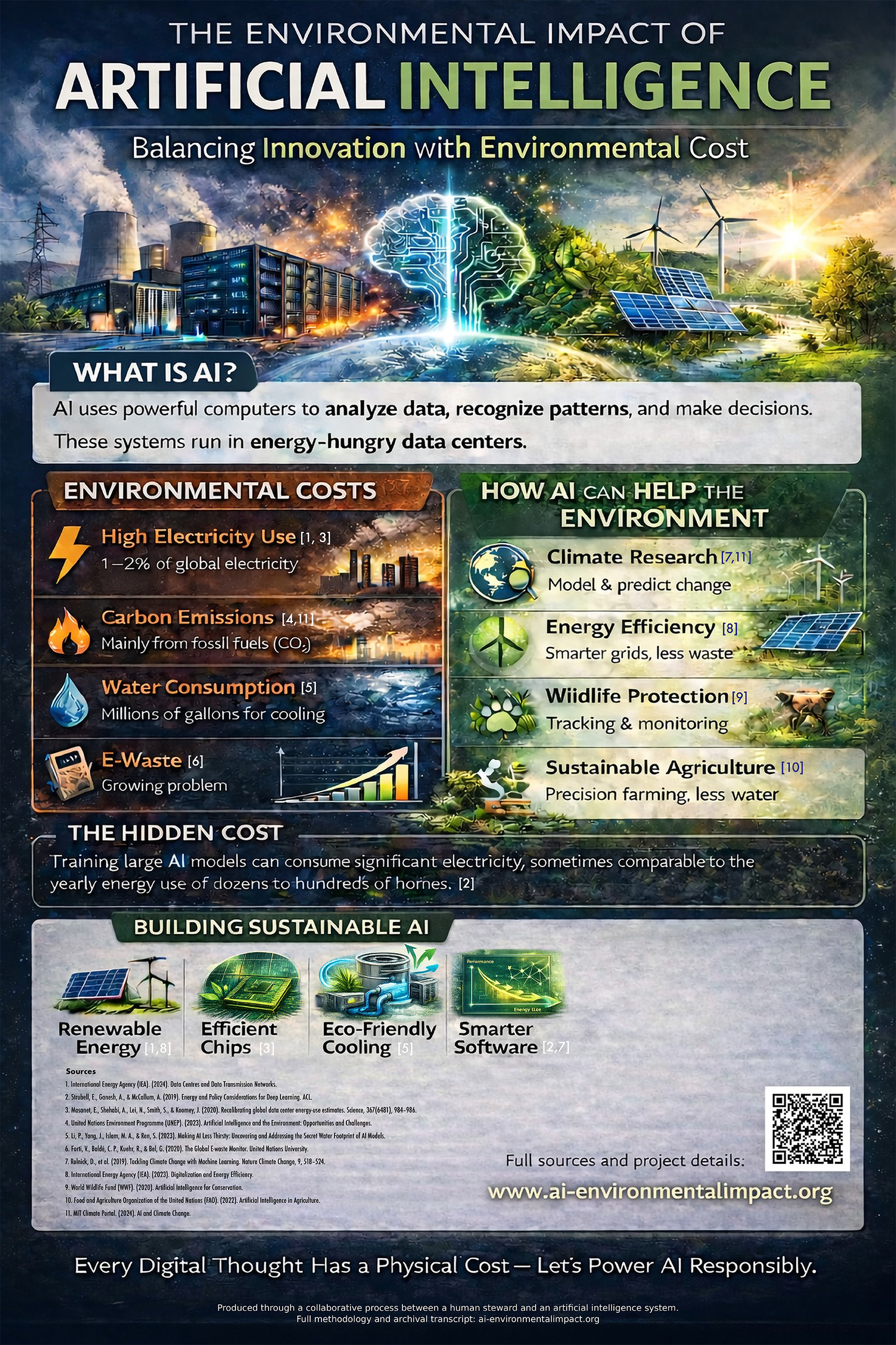 The Environmental Impact of Artificial Intelligence poster preview